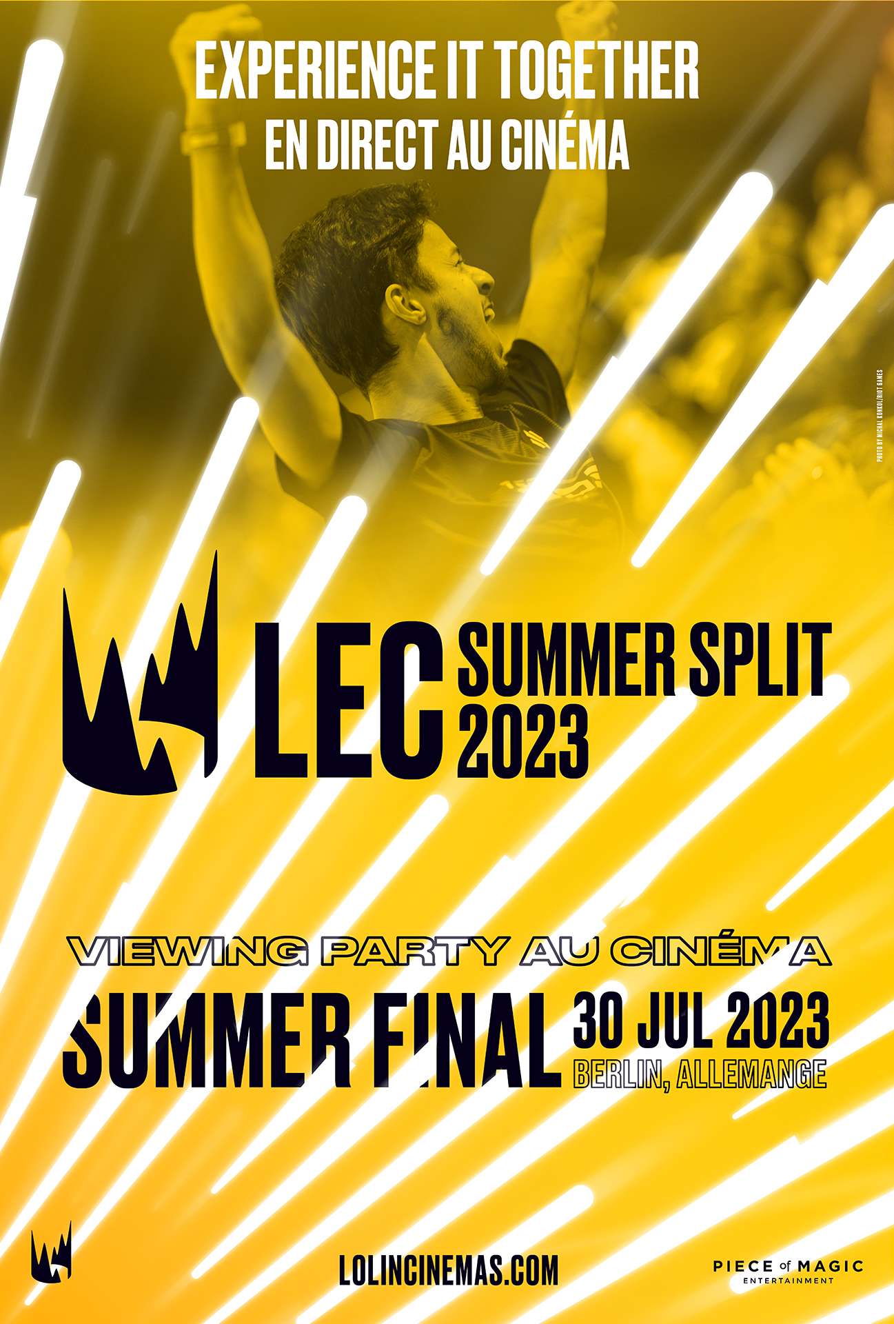 La finale du LEC Summer Split 2023 au cinéma